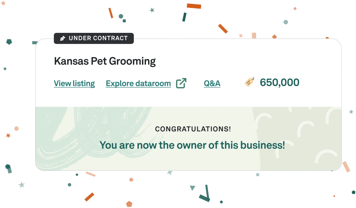 Go from initial diligence to closing in 30-60 days
