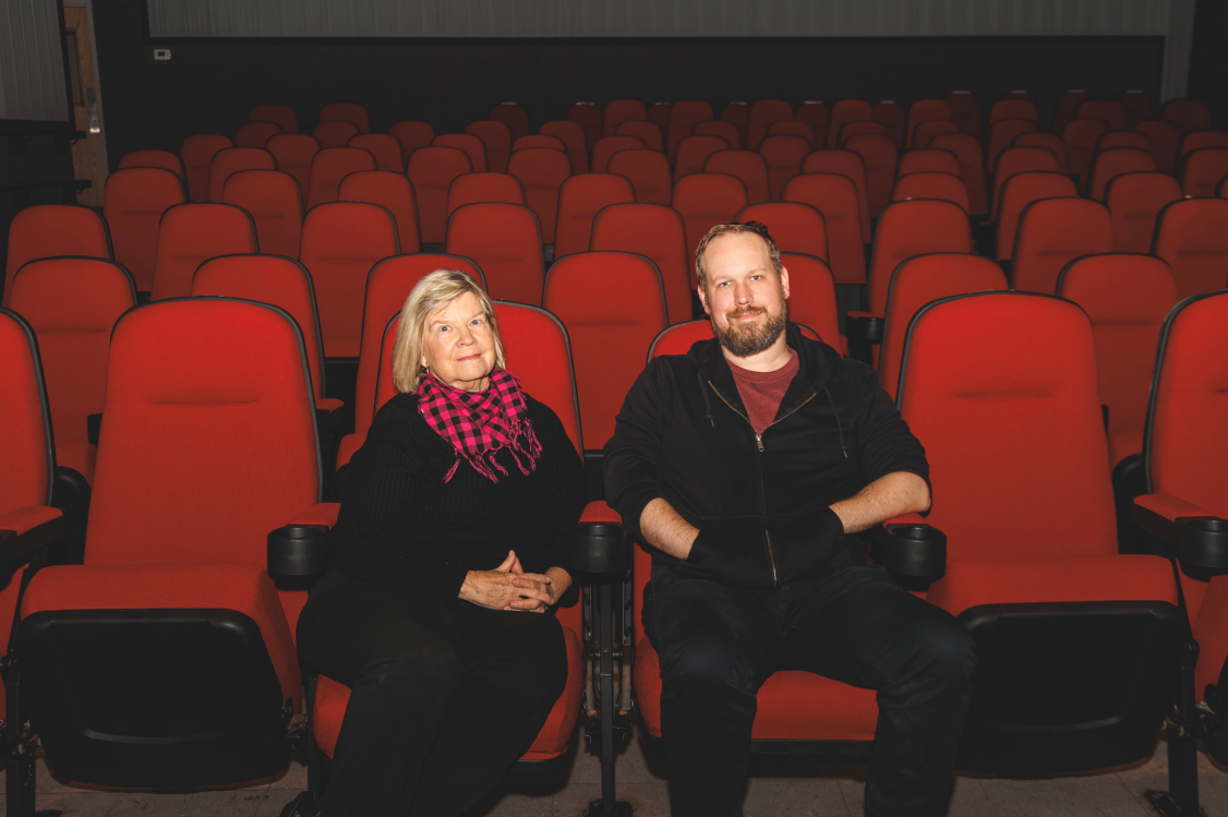 Ben Elliott and Nicki Wilson at Triplex Cinemas